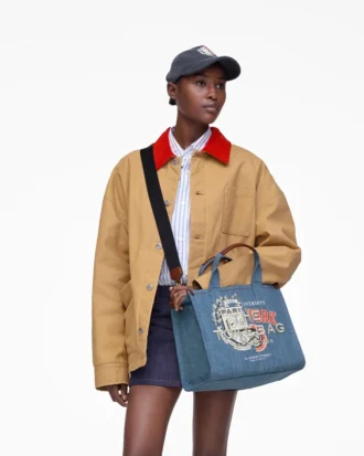 A.P.C. X Marc Jacobs Denim Orta Boy Tote Bag