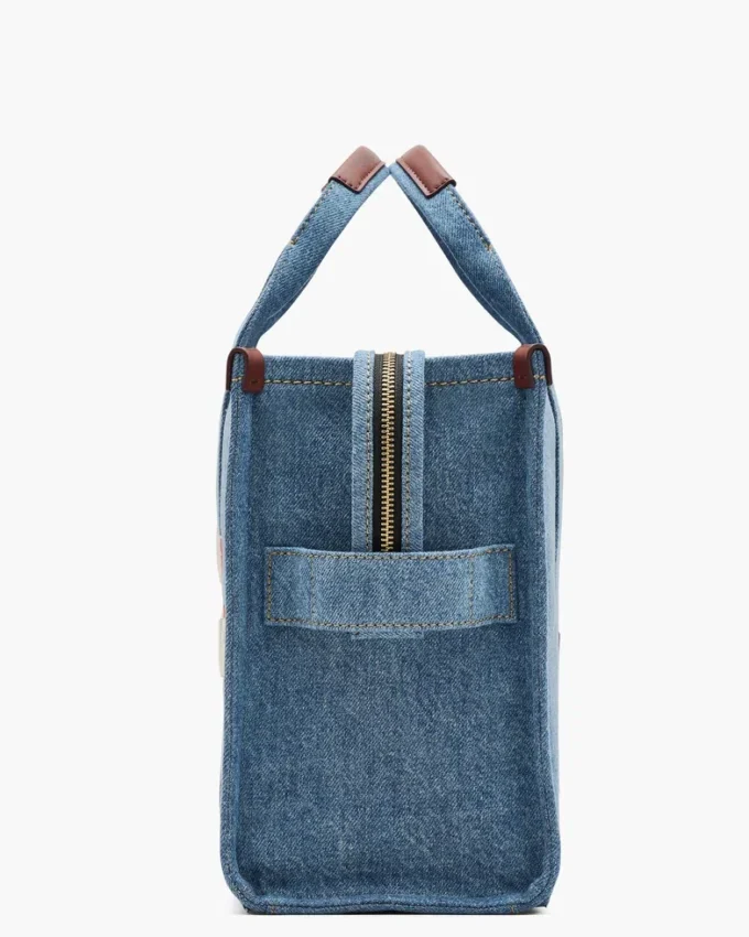 A.P.C. X Marc Jacobs Denim Orta Boy Tote Bag A.P.C. X Marc Jacobs Denim Orta Boy Tote Bag