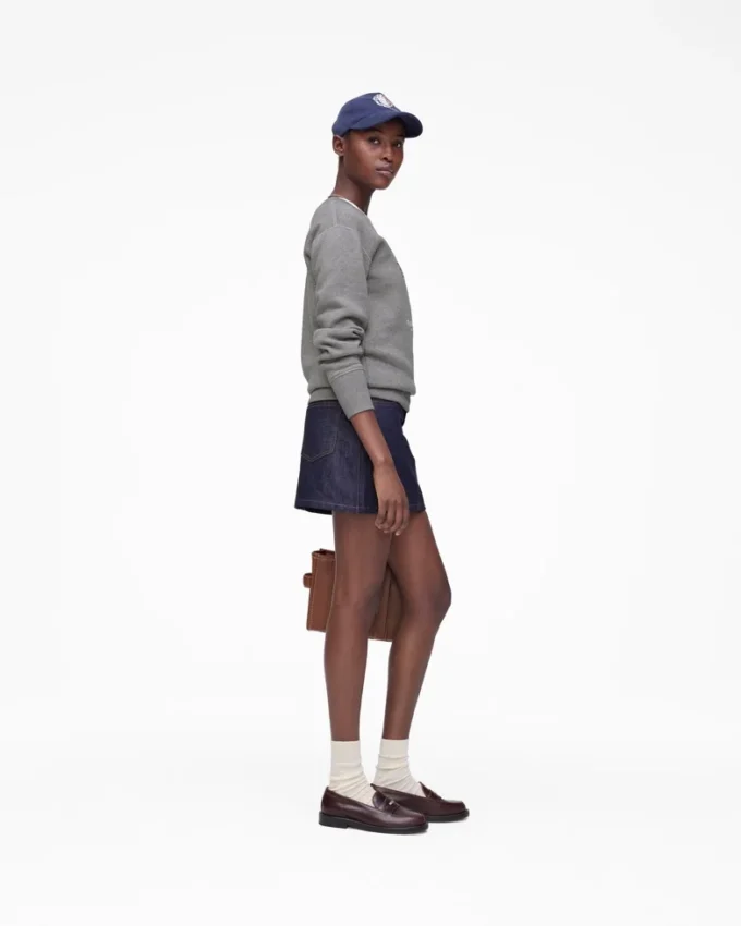 A.P.C. X Marc Jacobs Shrunken Ny Crewneck