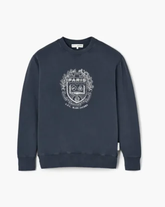 A.P.C. X Marc Jacobs Erkek Paris Crewneck