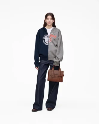 A.P.C. X Marc Jacobs Split Crest Zip-Up Hoodie