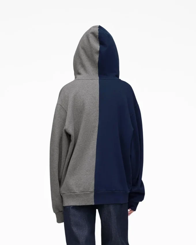 A.P.C. X Marc Jacobs Split Crest Zip-Up Hoodie