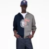 A.P.C. X Marc Jacobs Split Crest Zip-Up Hoodie