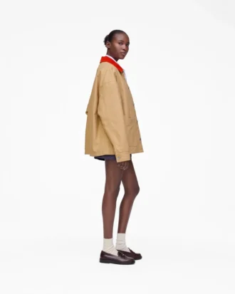 A.P.C. X Marc Jacobs Stoned Canvas Unisex Ceket
