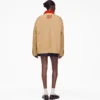 A.P.C. X Marc Jacobs Stoned Canvas Unisex Ceket