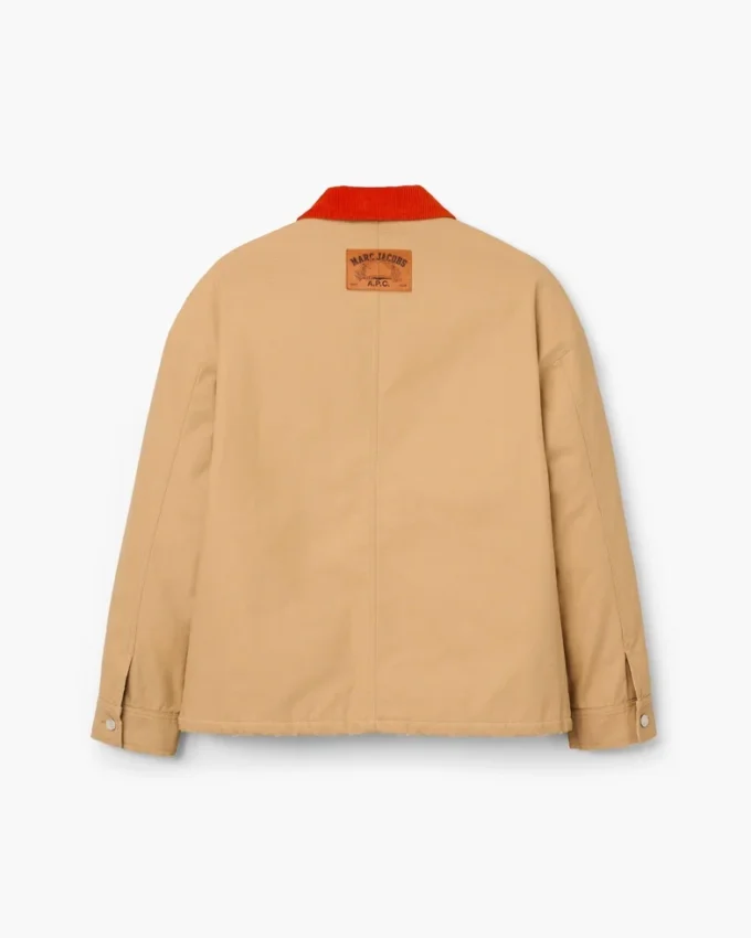 A.P.C. X Marc Jacobs Stoned Canvas Unisex Ceket