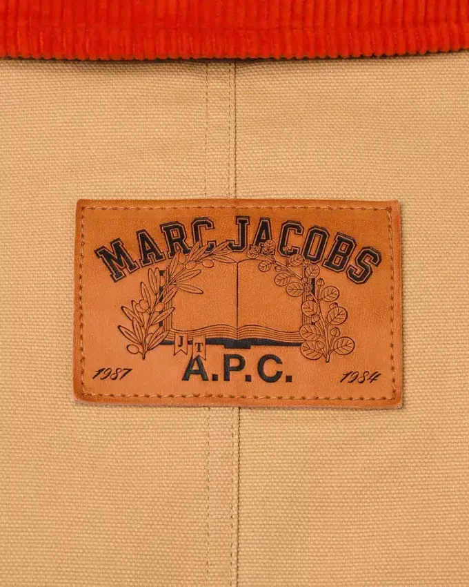 A.P.C. X Marc Jacobs Stoned Canvas Unisex Ceket