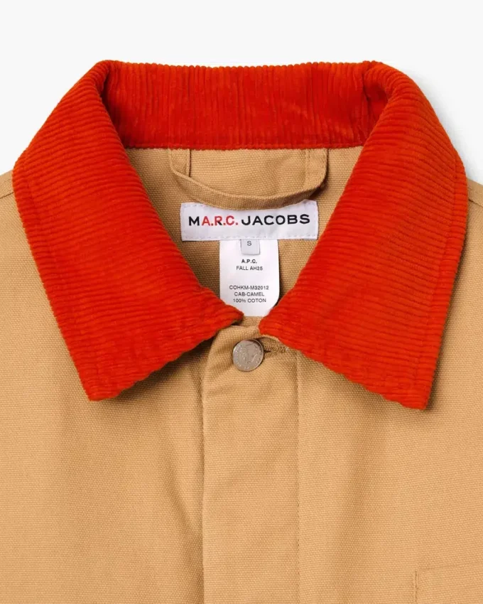 A.P.C. X Marc Jacobs Stoned Canvas Unisex Ceket