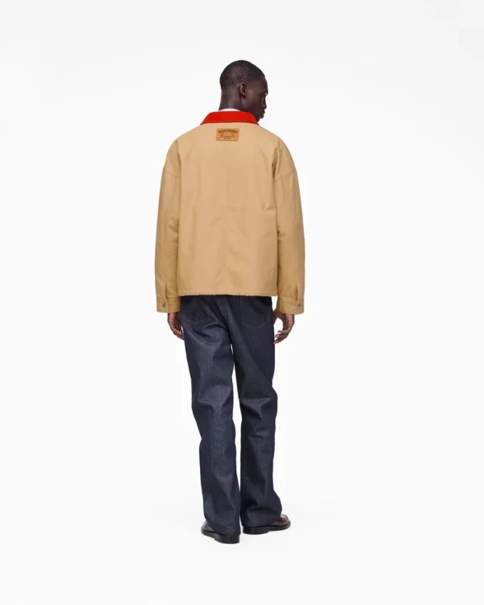 A.P.C. X Marc Jacobs Stoned Canvas Unisex Ceket