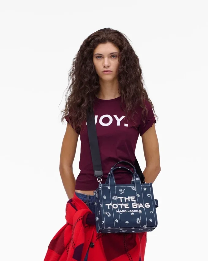 Bandana Kanvas Küçük Tote Bag
