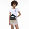 Bow Naylon Mini Sack Bag