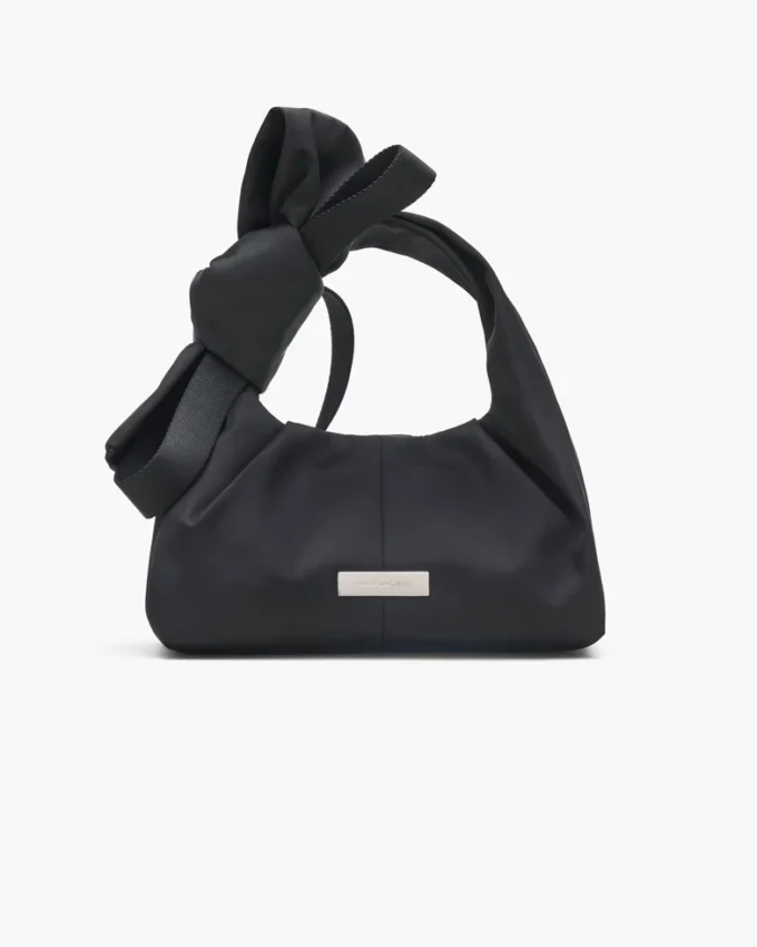 Bow Naylon Mini Sack Bag