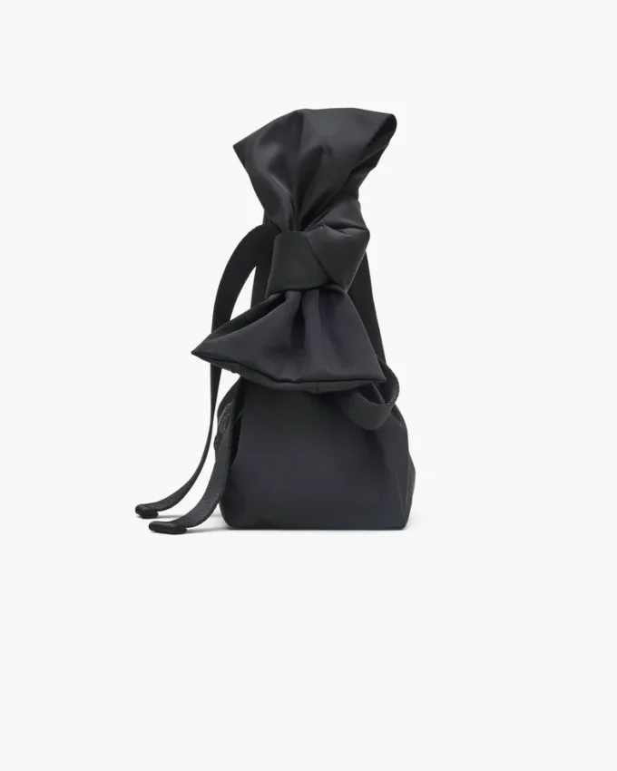 Bow Naylon Mini Sack Bag