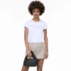 Bow Naylon Mini Sack Bag