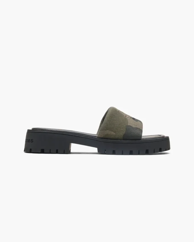 Camo Jacquard Lug Sole Slide Camo Jacquard Lug Sole Slide