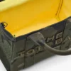 Camo Jakarlı Küçük Tote Bag Camo Jakarlı Küçük Tote Bag