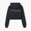 Charm Kısa Kapüşonlu Sweatshirt Charm Kısa Kapüşonlu Sweatshirt
