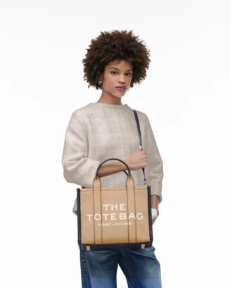 Colorblock Orta Boy Tote Bag