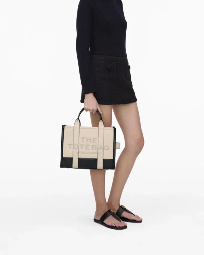 Colorblock Orta Boy Tote Bag