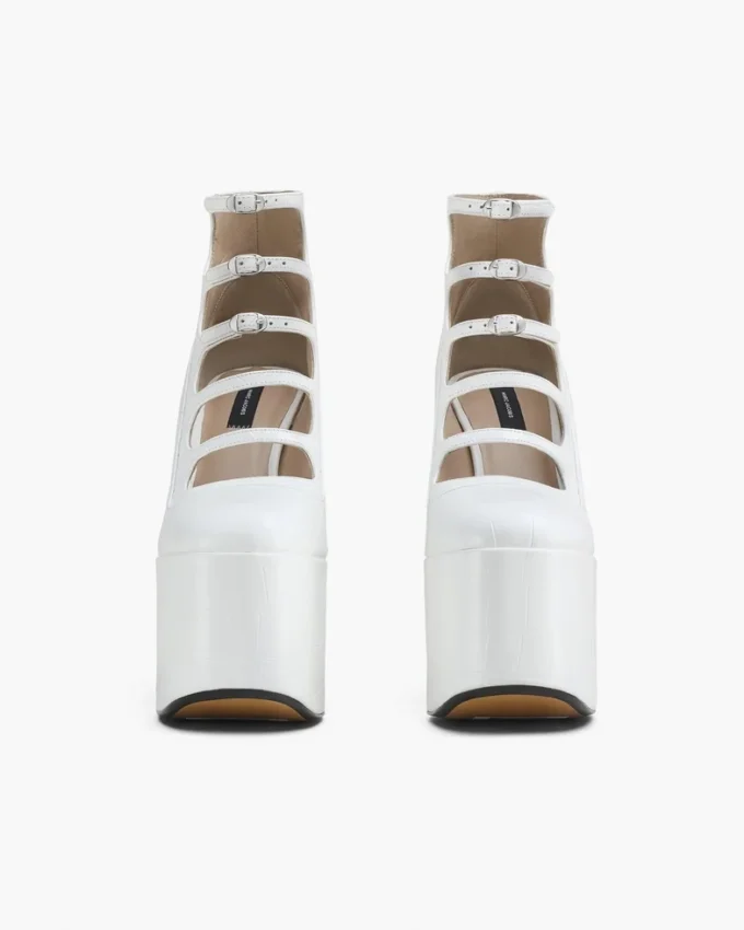 Croc Embossed Kiki Ayak Bileği Botu Croc Embossed Kiki Ayak Bileği Botu