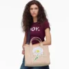 Daisy Script Kanvas Orta Boy Tote Bag Daisy Script Kanvas Orta Boy Tote Bag