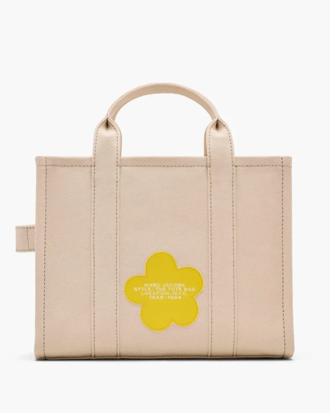 Daisy Script Kanvas Orta Boy Tote Bag Daisy Script Kanvas Orta Boy Tote Bag