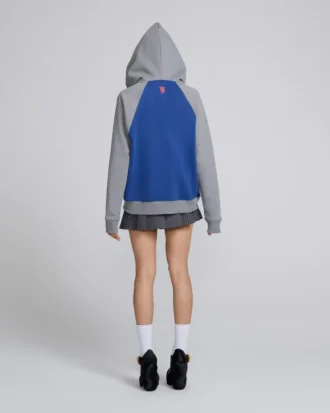 David Rappeneau Fermuarlı Kapüşonlu Sweatshirt