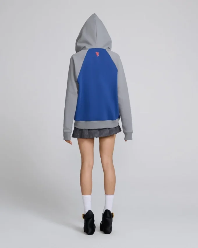 David Rappeneau Fermuarlı Kapüşonlu Sweatshirt