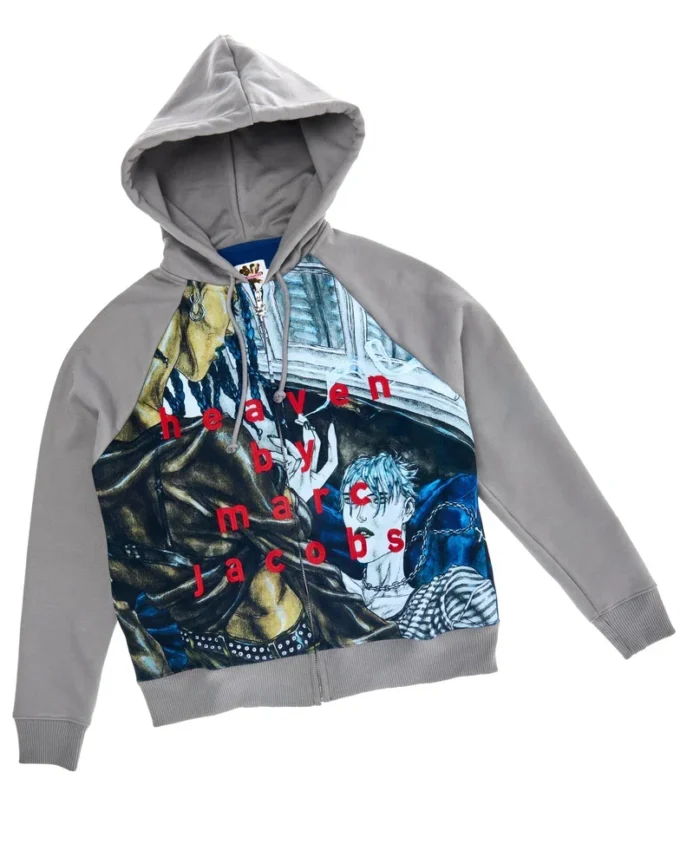 David Rappeneau Fermuarlı Kapüşonlu Sweatshirt