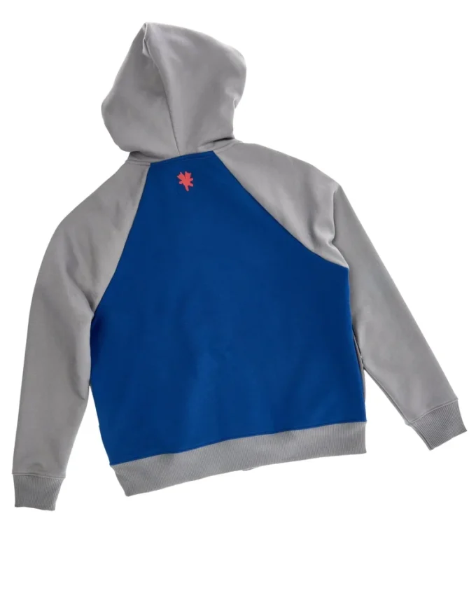 David Rappeneau Fermuarlı Kapüşonlu Sweatshirt