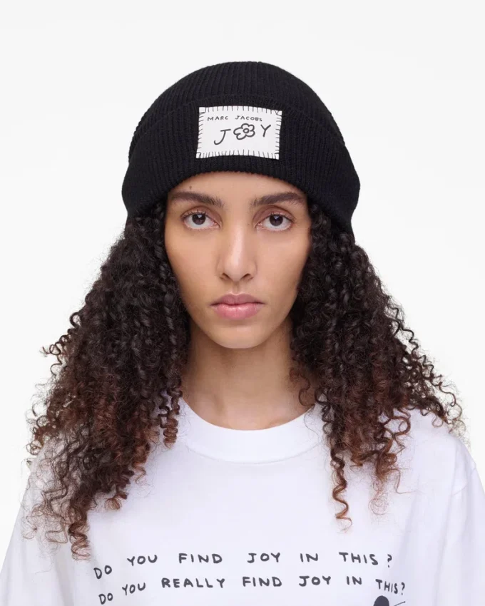 David Shrigley X Marc Jacobs Joy Beanie David Shrigley X Marc Jacobs Joy Beanie
