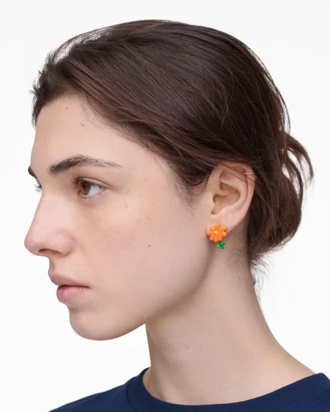 David Shrigley X Marc Jacobs Joy Çiçek Küpe David Shrigley X Marc Jacobs Joy Çiçek Küpe