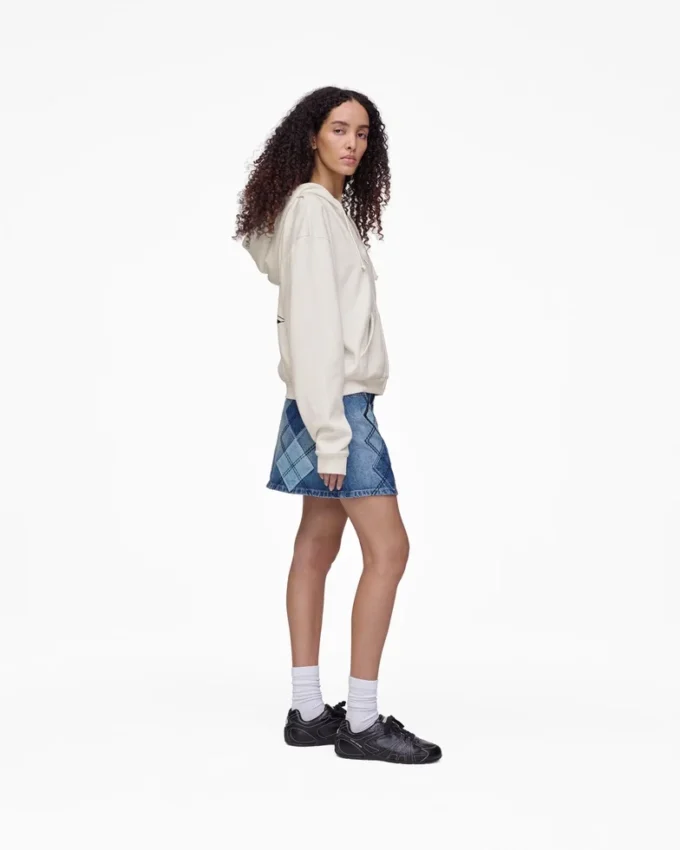 David Shrigley X Marc Jacobs Joy Of Falling Fermuarlı Kapüşonlu Sweatshirt David Shrigley X Marc Jacobs Joy Of Falling Fermuarlı Kapüşonlu Sweatshirt