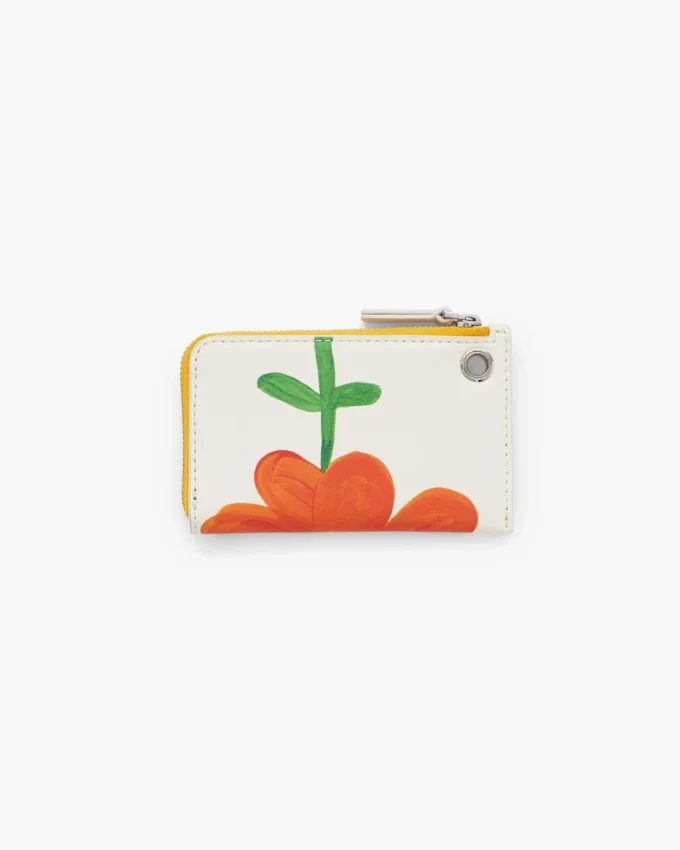 David Shrigley X Marc Jacobs Üst Fermuarlı Charm Cüzdan David Shrigley X Marc Jacobs Üst Fermuarlı Charm Cüzdan