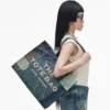 Deconstructed Denim Büyük Tote Bag Deconstructed Denim Büyük Tote Bag