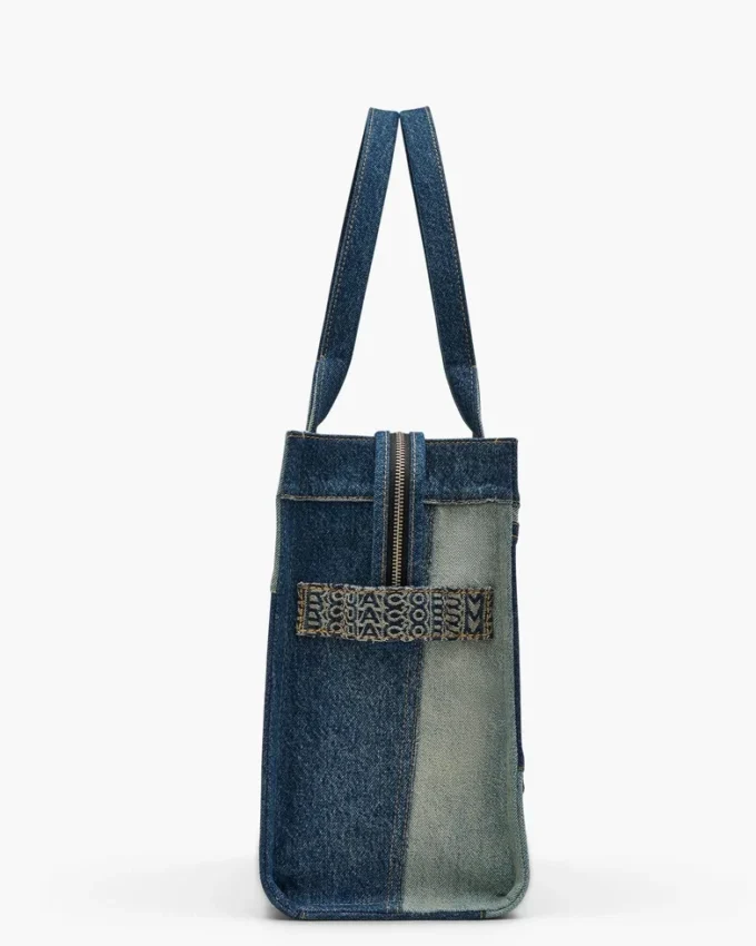 Deconstructed Denim Büyük Tote Bag Deconstructed Denim Büyük Tote Bag