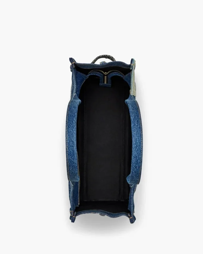Deconstructed Denim Büyük Tote Bag Deconstructed Denim Büyük Tote Bag