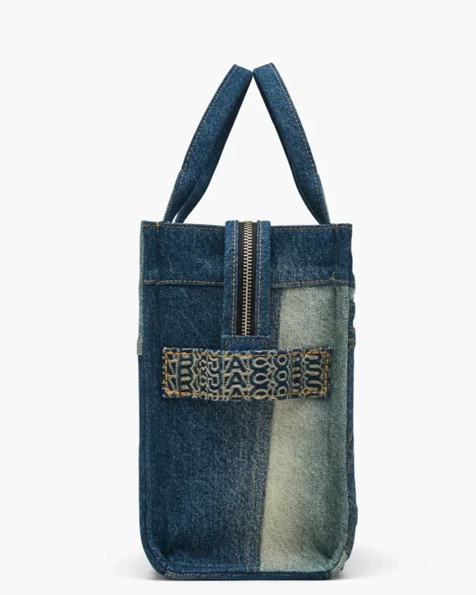 Deconstructed Denim Orta Boy Tote Bag Deconstructed Denim Orta Boy Tote Bag