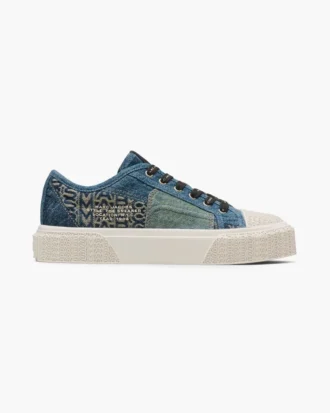 Deconstructed Denim Sneaker