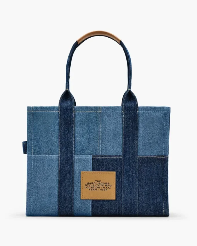 Denim Büyük Tote Bag