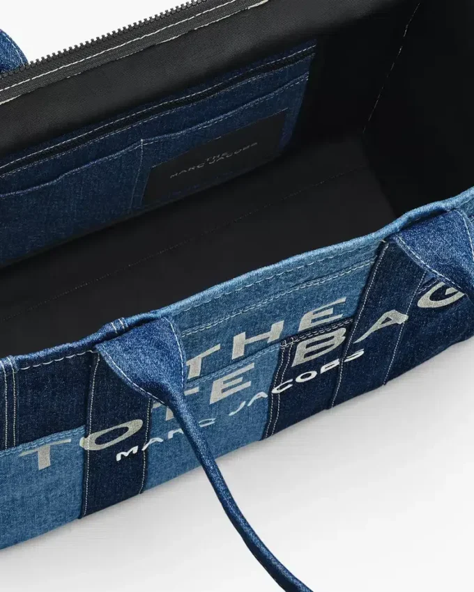 Denim Büyük Tote Bag