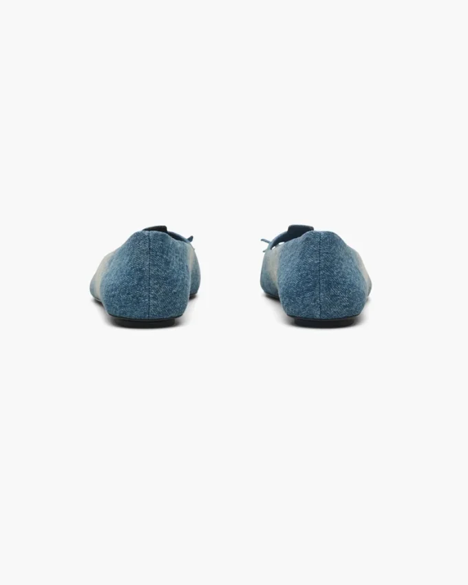 Denim Kat Balerin Ayakkabısı Denim Kat Balerin Ayakkabısı