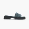 Denim Monogram Lug Sole Slide Denim Monogram Lug Sole Slide