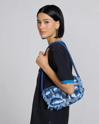 Denim Omuz Çantası