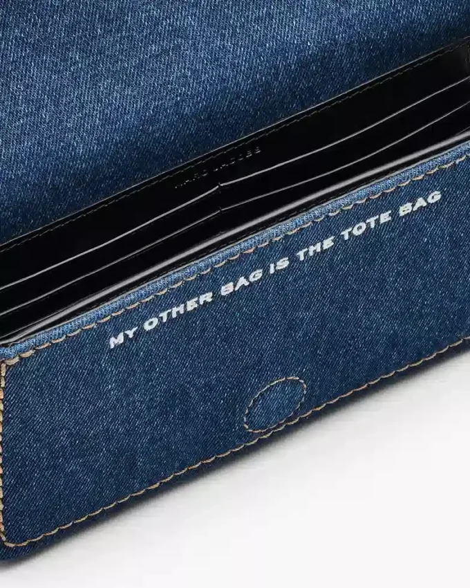 Denim Zincirli Mini Çanta Denim Zincirli Mini Çanta