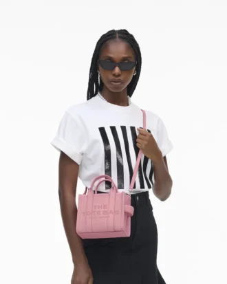 Deri Çapraz Askılı Tote Bag
