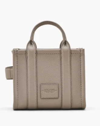 Deri Çapraz Askılı Tote Bag