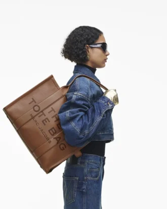 Deri Büyük Tote Bag