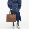 Deri Büyük Tote Bag Deri Büyük Tote Bag