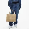 Deri Büyük Tote Bag Deri Büyük Tote Bag